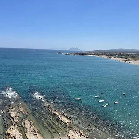Maravilloso Apartamento En Primera Linea De Playa. Torreguadiaro Exterior foto