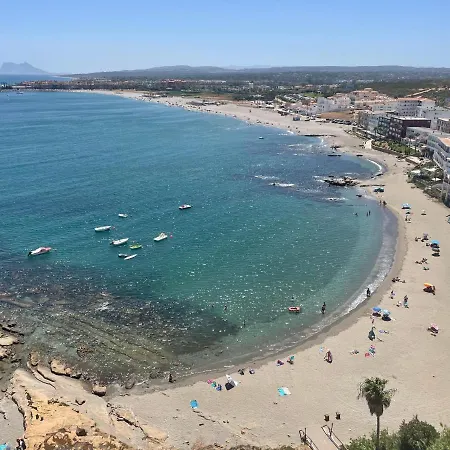 Maravilloso Apartamento En Primera Linea De Playa. Torreguadiaro Exterior foto